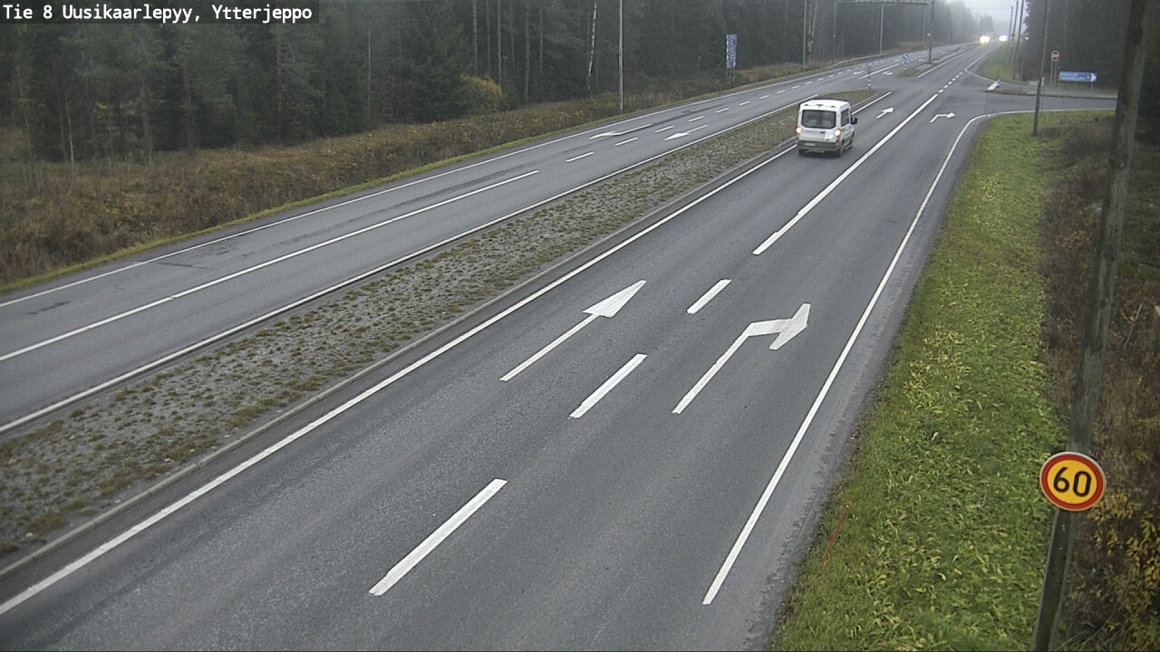 Kelikamerat Kuva Tie 8 Uusikaarlepyy, Ytterjeppo, Uusikaarlepyy, Pohjanmaa