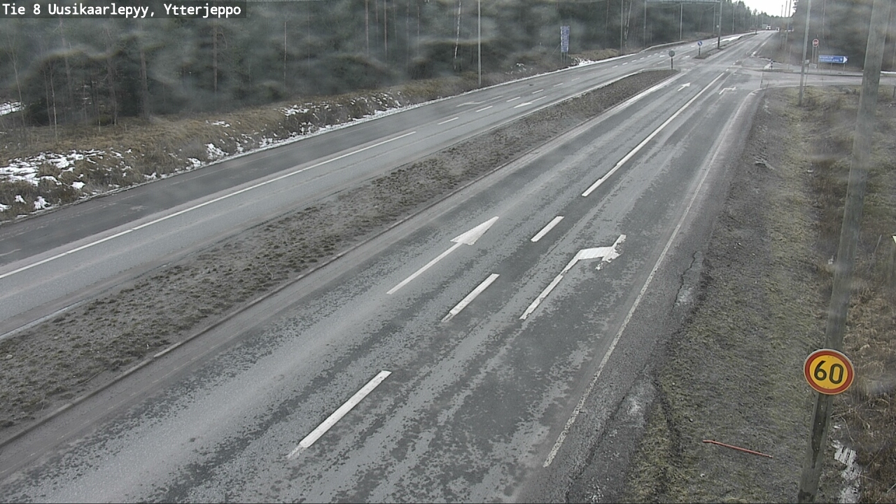 Kelikamerat Kuva Tie 8 Uusikaarlepyy, Ytterjeppo, Uusikaarlepyy, Pohjanmaa