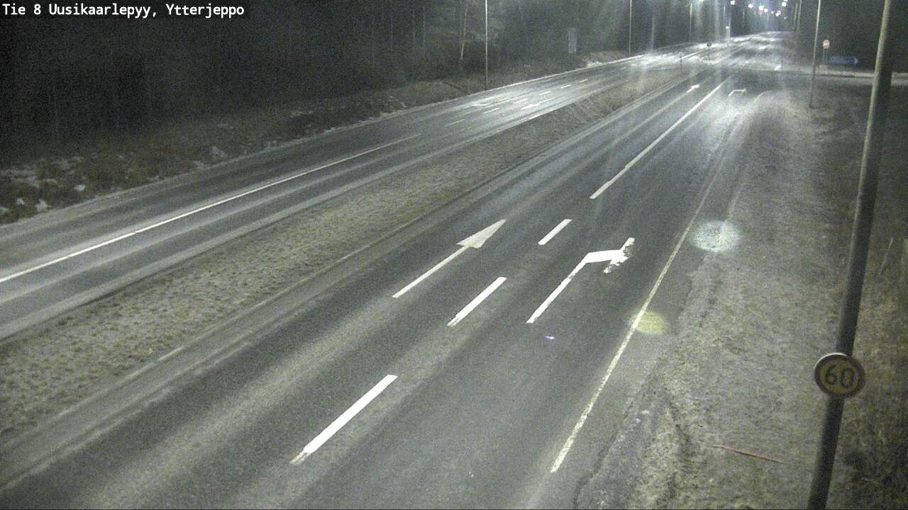 Kelikamerat Kuva Tie 8 Uusikaarlepyy, Ytterjeppo, Uusikaarlepyy, Pohjanmaa