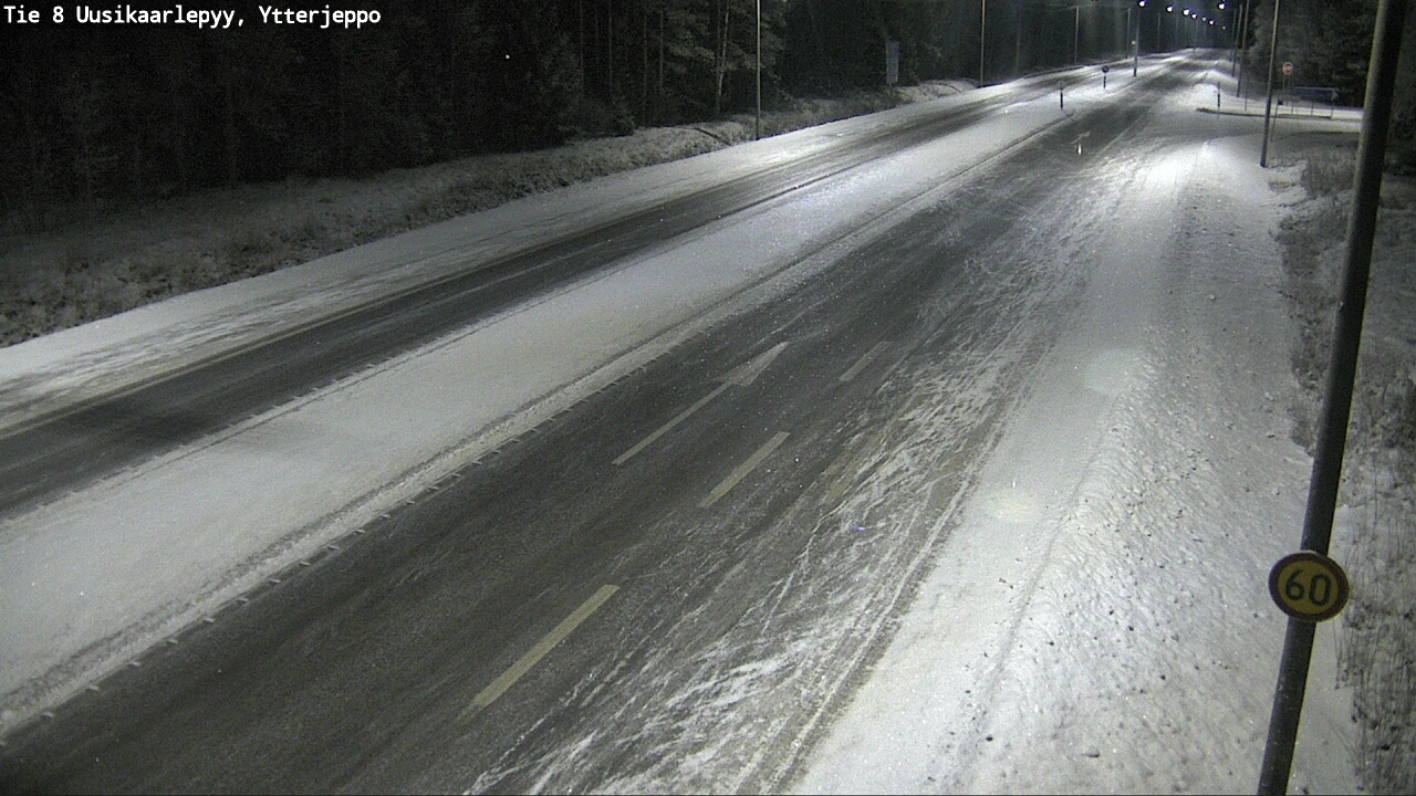 Kelikamerat Kuva Tie 8 Uusikaarlepyy, Ytterjeppo, Uusikaarlepyy, Pohjanmaa