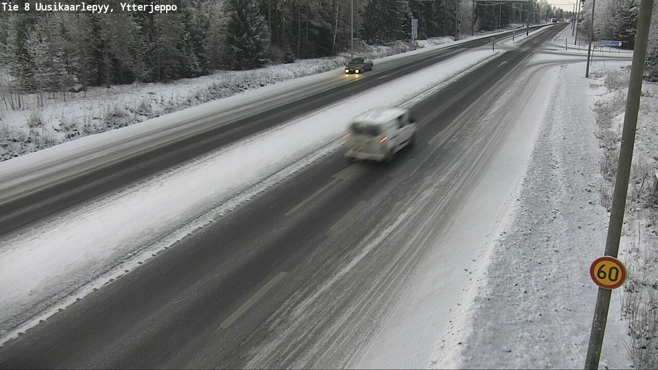 Kelikamerat Kuva Tie 8 Uusikaarlepyy, Ytterjeppo, Uusikaarlepyy, Pohjanmaa