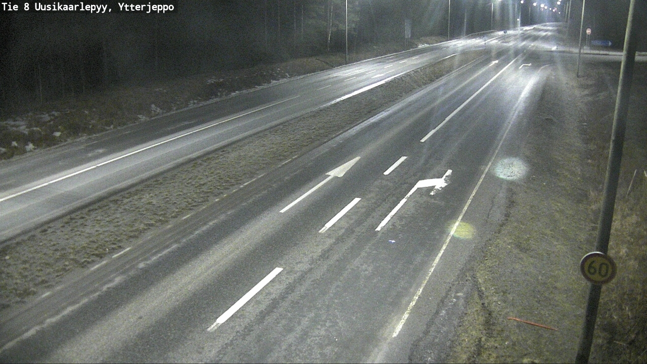 Kelikamerat Kuva Tie 8 Uusikaarlepyy, Ytterjeppo, Uusikaarlepyy, Pohjanmaa