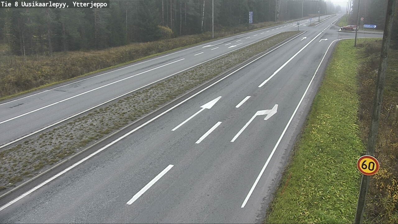 Kelikamerat Kuva Tie 8 Uusikaarlepyy, Ytterjeppo, Uusikaarlepyy, Pohjanmaa