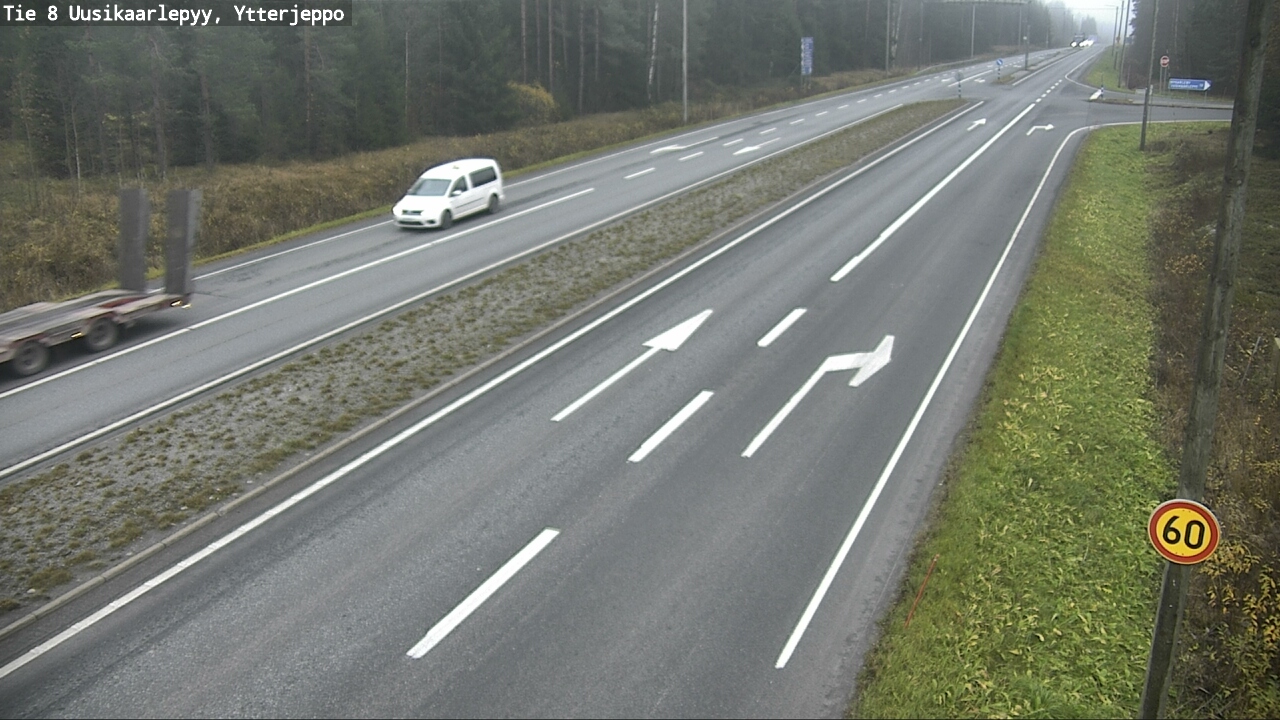 Kelikamerat Kuva Tie 8 Uusikaarlepyy, Ytterjeppo, Uusikaarlepyy, Pohjanmaa