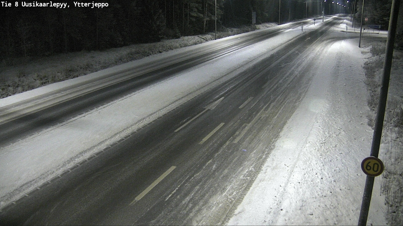 Kelikamerat Kuva Tie 8 Uusikaarlepyy, Ytterjeppo, Uusikaarlepyy, Pohjanmaa