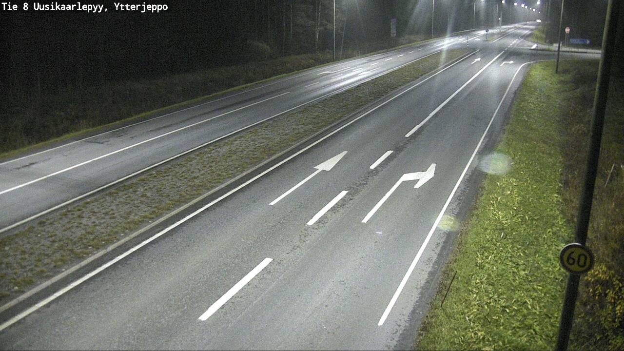 Kelikamerat Kuva Tie 8 Uusikaarlepyy, Ytterjeppo, Uusikaarlepyy, Pohjanmaa