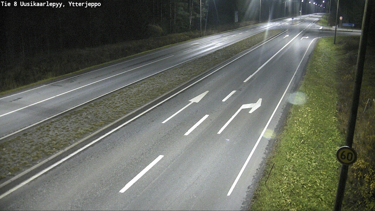 Kelikamerat Kuva Tie 8 Uusikaarlepyy, Ytterjeppo, Uusikaarlepyy, Pohjanmaa