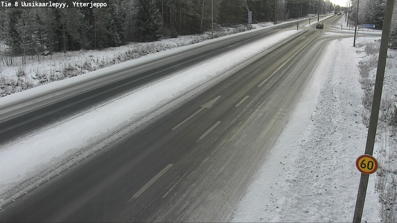 Kelikamerat Kuva Tie 8 Uusikaarlepyy, Ytterjeppo, Uusikaarlepyy, Pohjanmaa