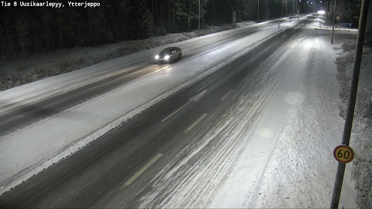 Kelikamerat Kuva Tie 8 Uusikaarlepyy, Ytterjeppo, Uusikaarlepyy, Pohjanmaa