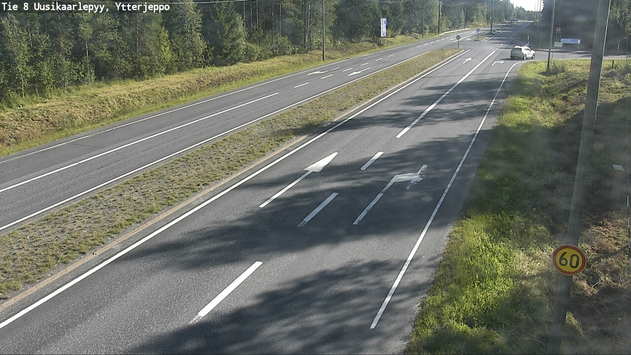 Kelikamerat Kuva Tie 8 Uusikaarlepyy, Ytterjeppo, Uusikaarlepyy, Pohjanmaa