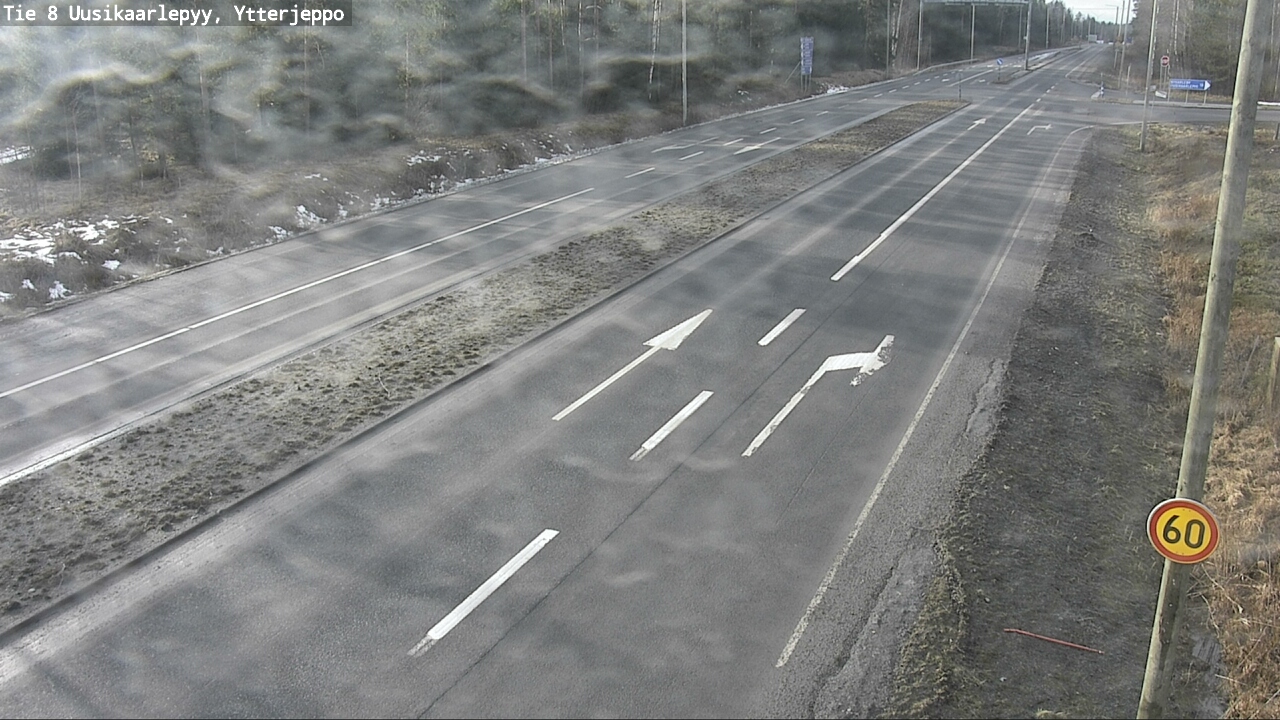 Kelikamerat Kuva Tie 8 Uusikaarlepyy, Ytterjeppo, Uusikaarlepyy, Pohjanmaa