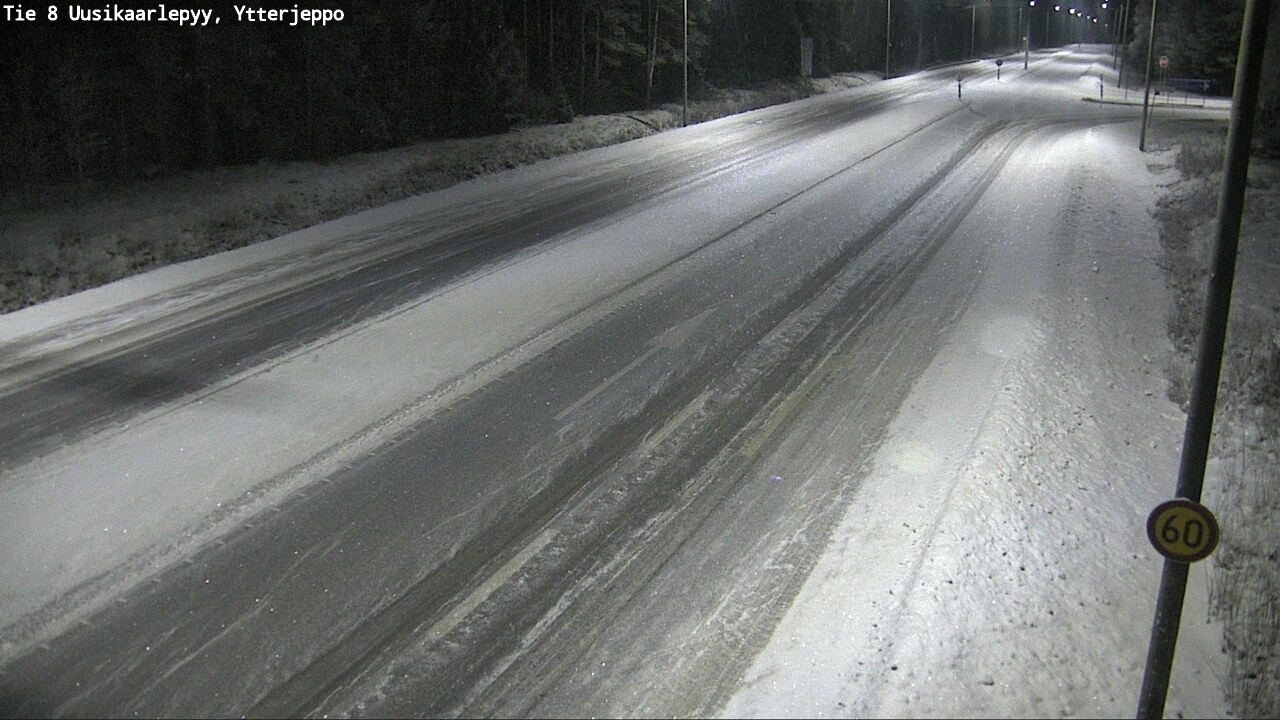 Kelikamerat Kuva Tie 8 Uusikaarlepyy, Ytterjeppo, Uusikaarlepyy, Pohjanmaa