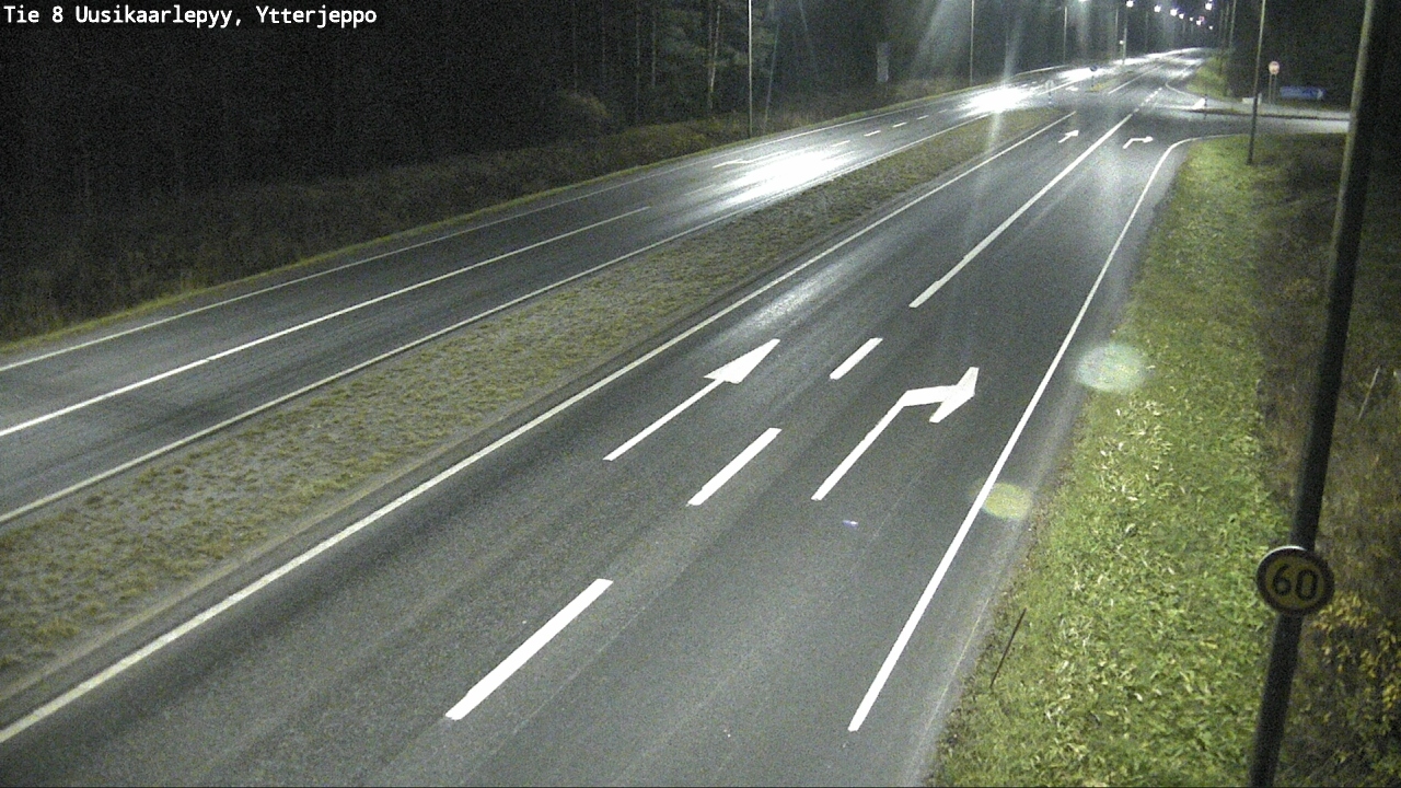 Kelikamerat Kuva Tie 8 Uusikaarlepyy, Ytterjeppo, Uusikaarlepyy, Pohjanmaa