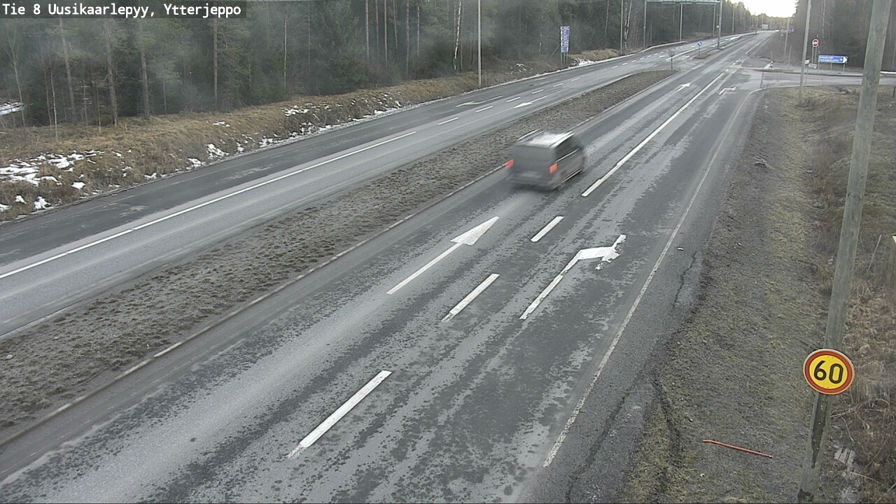 Kelikamerat Kuva Tie 8 Uusikaarlepyy, Ytterjeppo, Uusikaarlepyy, Pohjanmaa
