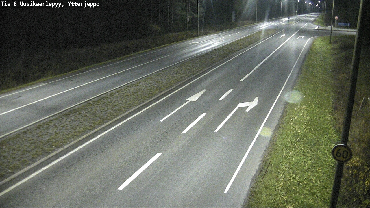 Kelikamerat Kuva Tie 8 Uusikaarlepyy, Ytterjeppo, Uusikaarlepyy, Pohjanmaa