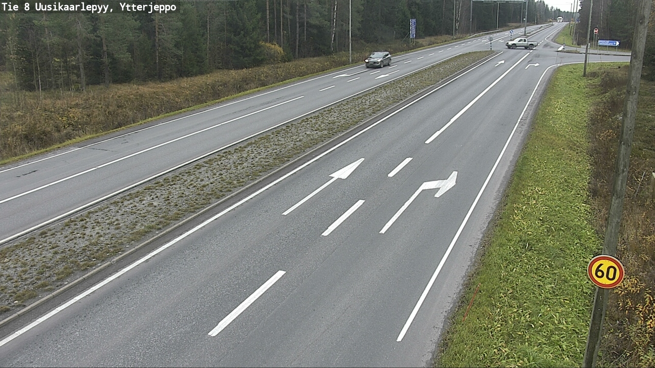 Kelikamerat Kuva Tie 8 Uusikaarlepyy, Ytterjeppo, Uusikaarlepyy, Pohjanmaa