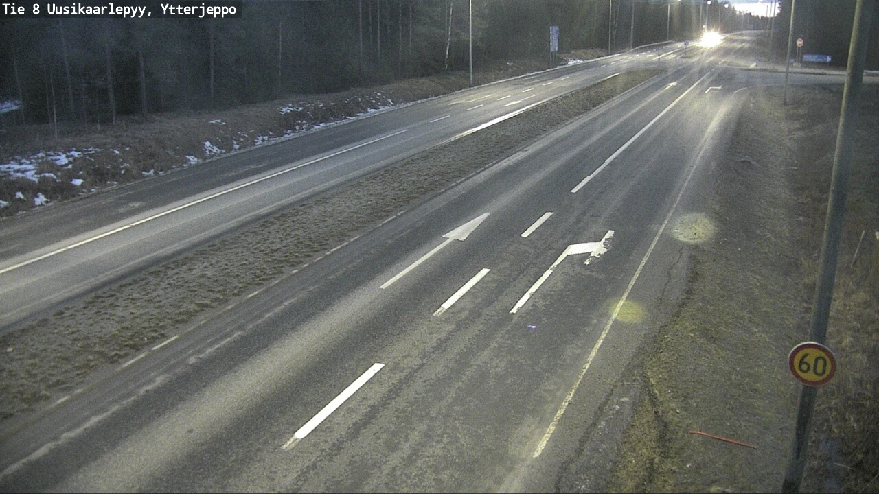 Kelikamerat Kuva Tie 8 Uusikaarlepyy, Ytterjeppo, Uusikaarlepyy, Pohjanmaa