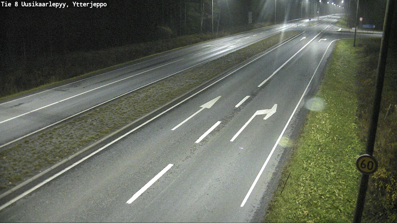 Kelikamerat Kuva Tie 8 Uusikaarlepyy, Ytterjeppo, Uusikaarlepyy, Pohjanmaa