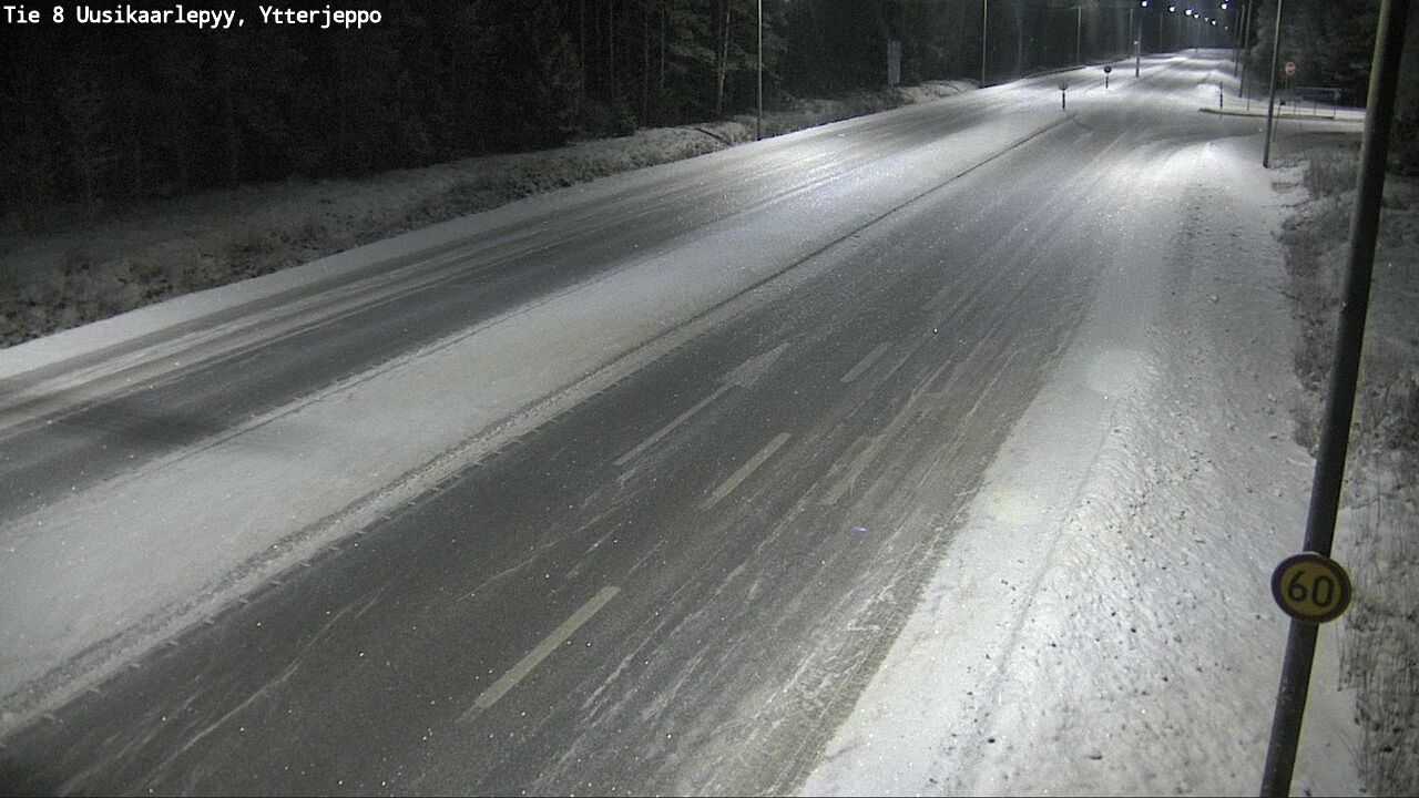Kelikamerat Kuva Tie 8 Uusikaarlepyy, Ytterjeppo, Uusikaarlepyy, Pohjanmaa