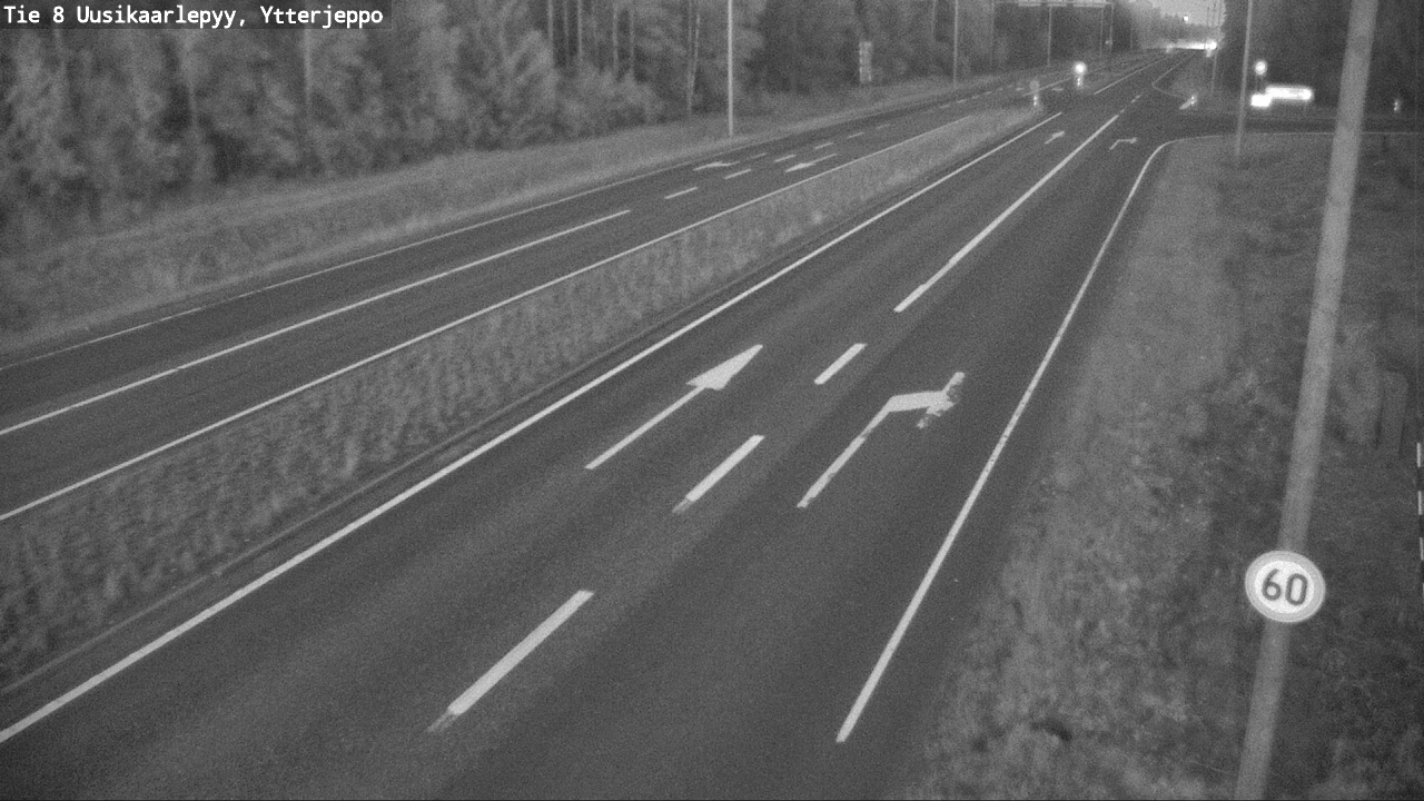 Kelikamerat Kuva Tie 8 Uusikaarlepyy, Ytterjeppo, Uusikaarlepyy, Pohjanmaa