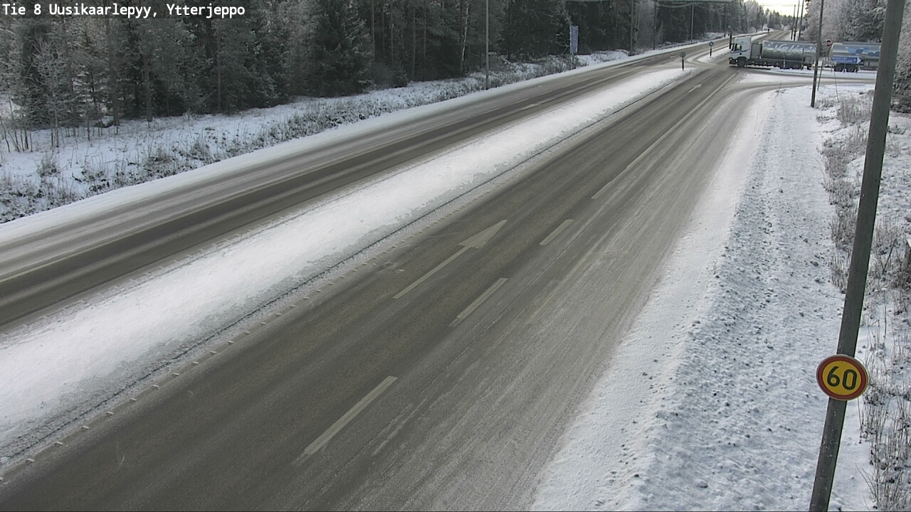 Kelikamerat Kuva Tie 8 Uusikaarlepyy, Ytterjeppo, Uusikaarlepyy, Pohjanmaa