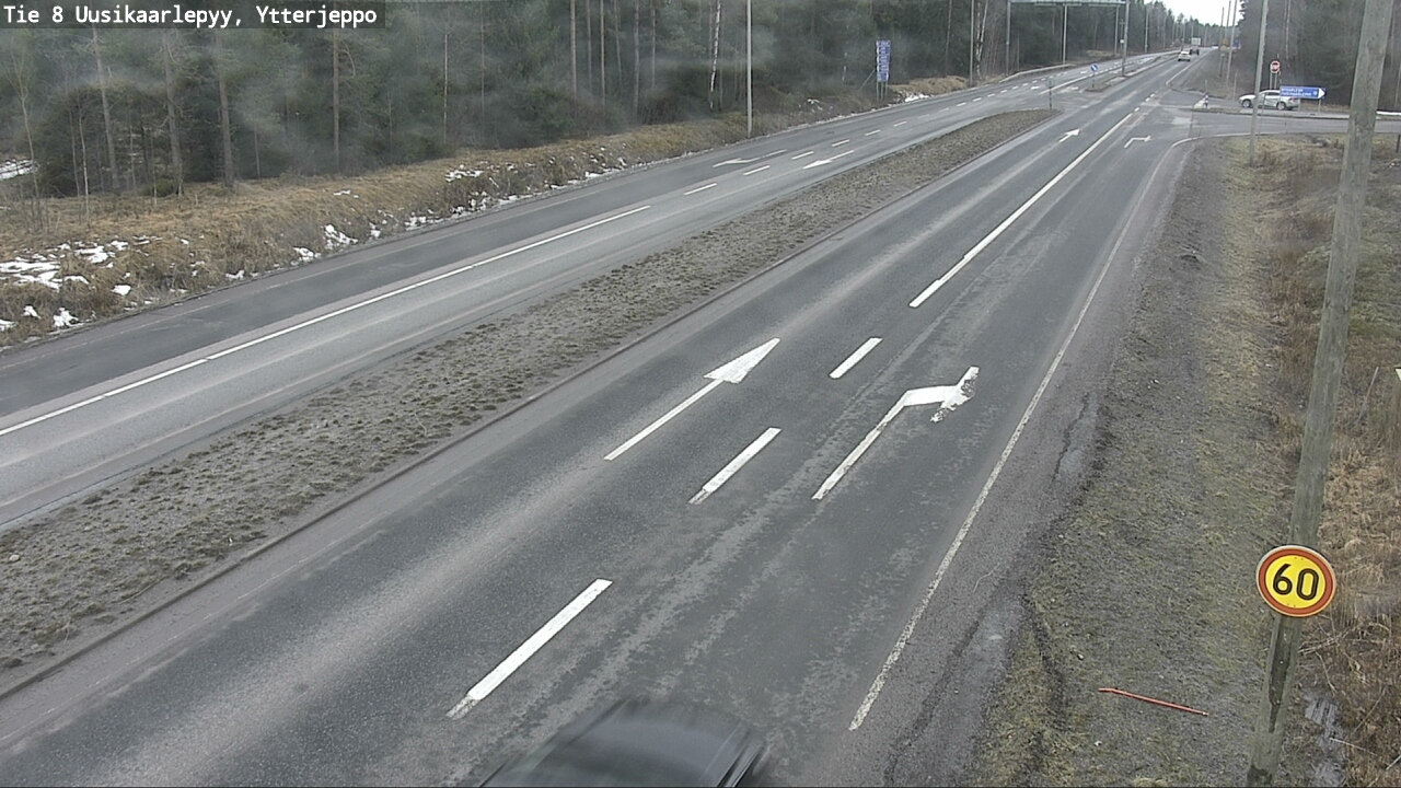 Kelikamerat Kuva Tie 8 Uusikaarlepyy, Ytterjeppo, Uusikaarlepyy, Pohjanmaa