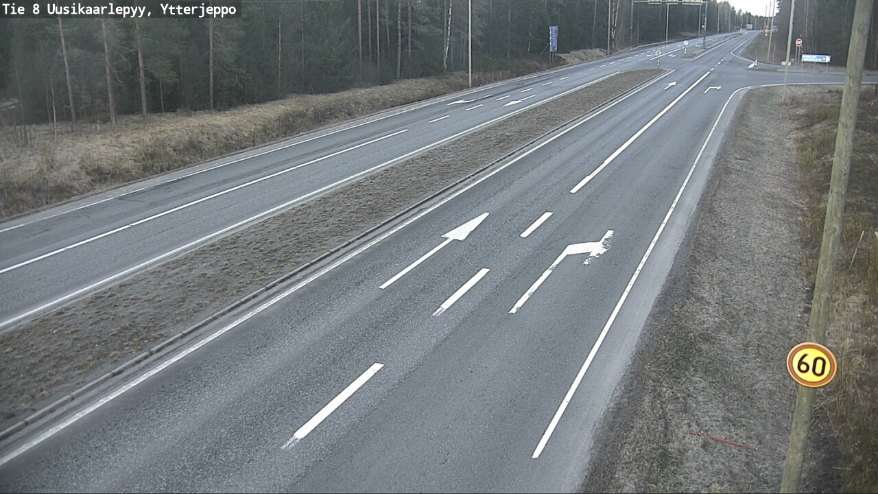 Kelikamerat Kuva Tie 8 Uusikaarlepyy, Ytterjeppo, Uusikaarlepyy, Pohjanmaa