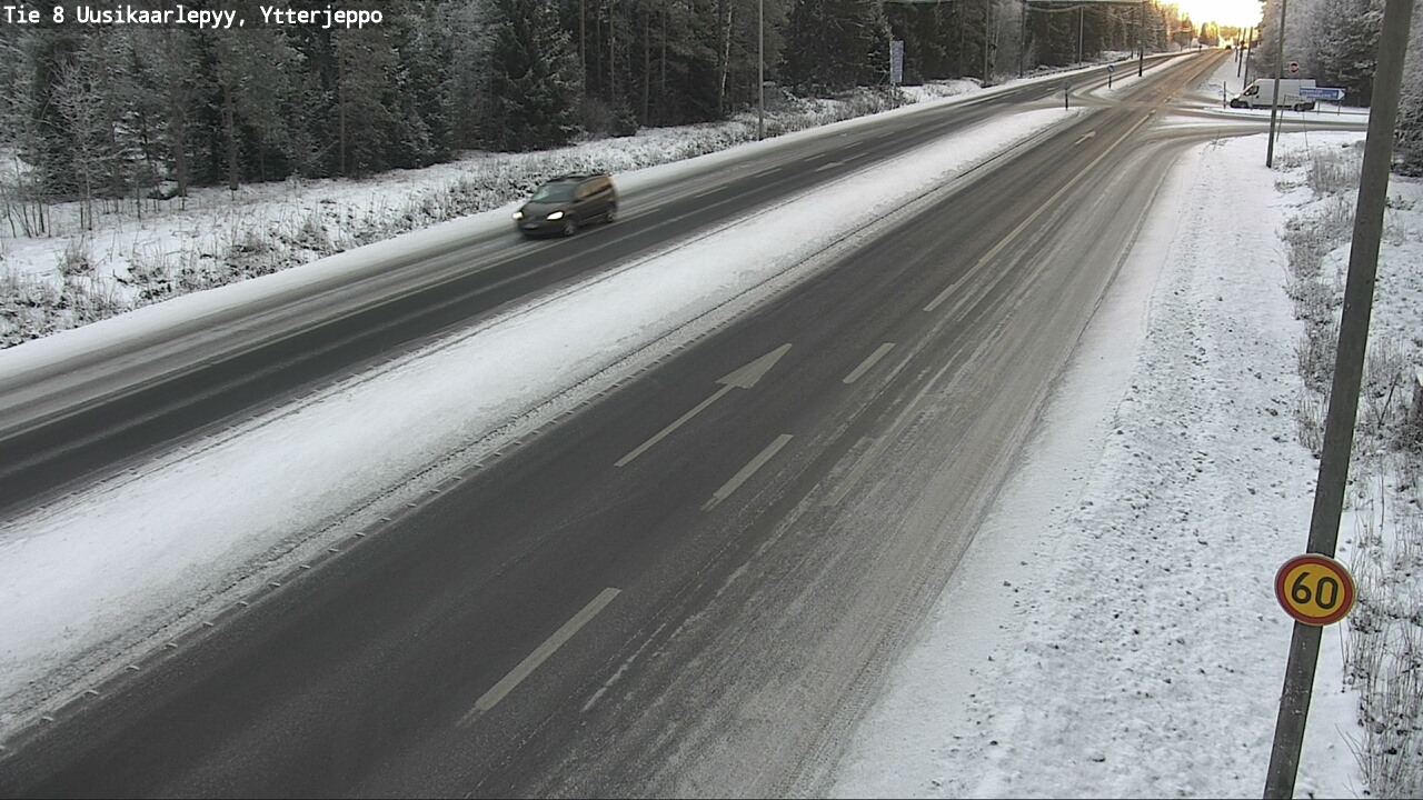 Kelikamerat Kuva Tie 8 Uusikaarlepyy, Ytterjeppo, Uusikaarlepyy, Pohjanmaa