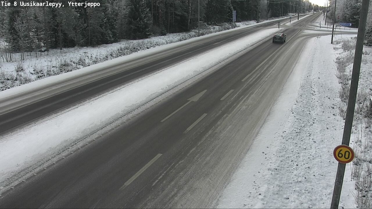 Kelikamerat Kuva Tie 8 Uusikaarlepyy, Ytterjeppo, Uusikaarlepyy, Pohjanmaa