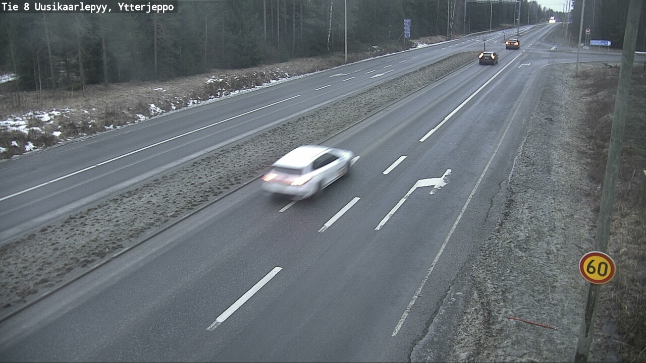 Kelikamerat Kuva Tie 8 Uusikaarlepyy, Ytterjeppo, Uusikaarlepyy, Pohjanmaa