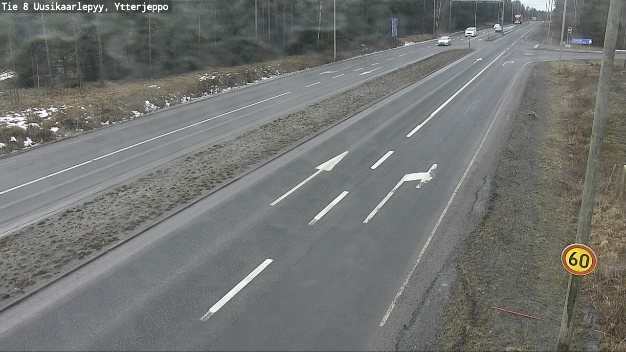 Kelikamerat Kuva Tie 8 Uusikaarlepyy, Ytterjeppo, Uusikaarlepyy, Pohjanmaa
