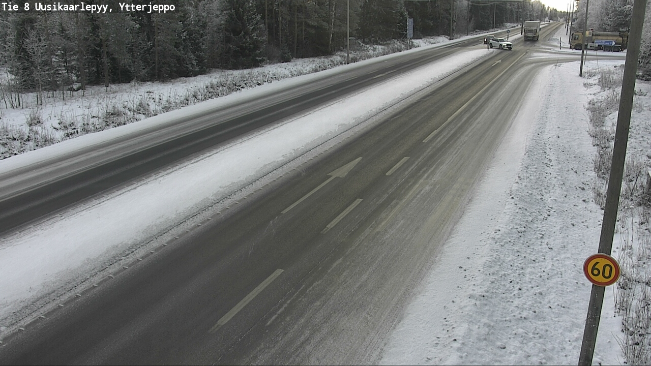 Kelikamerat Kuva Tie 8 Uusikaarlepyy, Ytterjeppo, Uusikaarlepyy, Pohjanmaa
