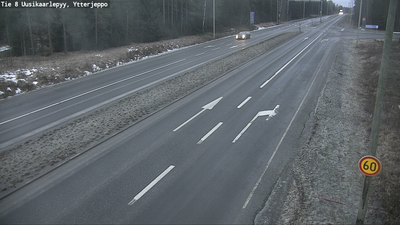 Kelikamerat Kuva Tie 8 Uusikaarlepyy, Ytterjeppo, Uusikaarlepyy, Pohjanmaa