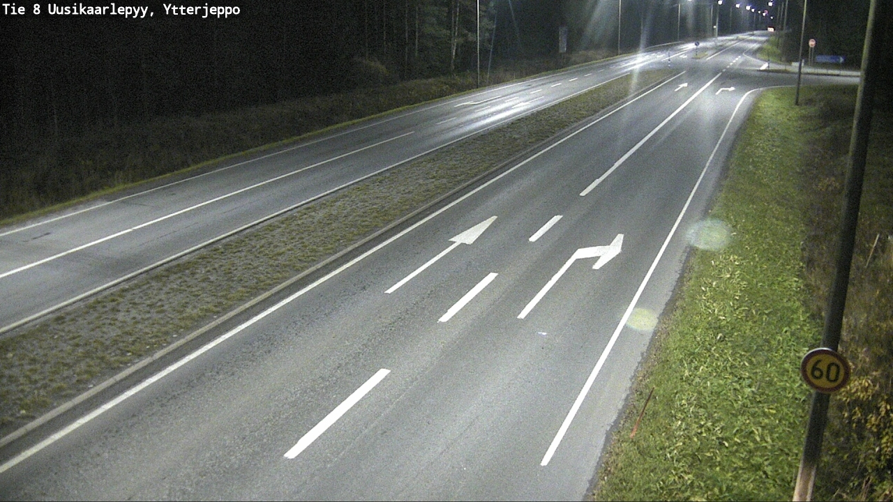 Kelikamerat Kuva Tie 8 Uusikaarlepyy, Ytterjeppo, Uusikaarlepyy, Pohjanmaa