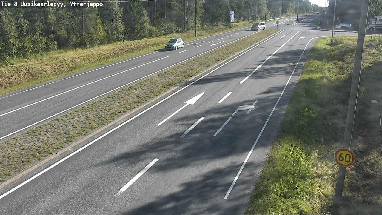 Kelikamerat Kuva Tie 8 Uusikaarlepyy, Ytterjeppo, Uusikaarlepyy, Pohjanmaa