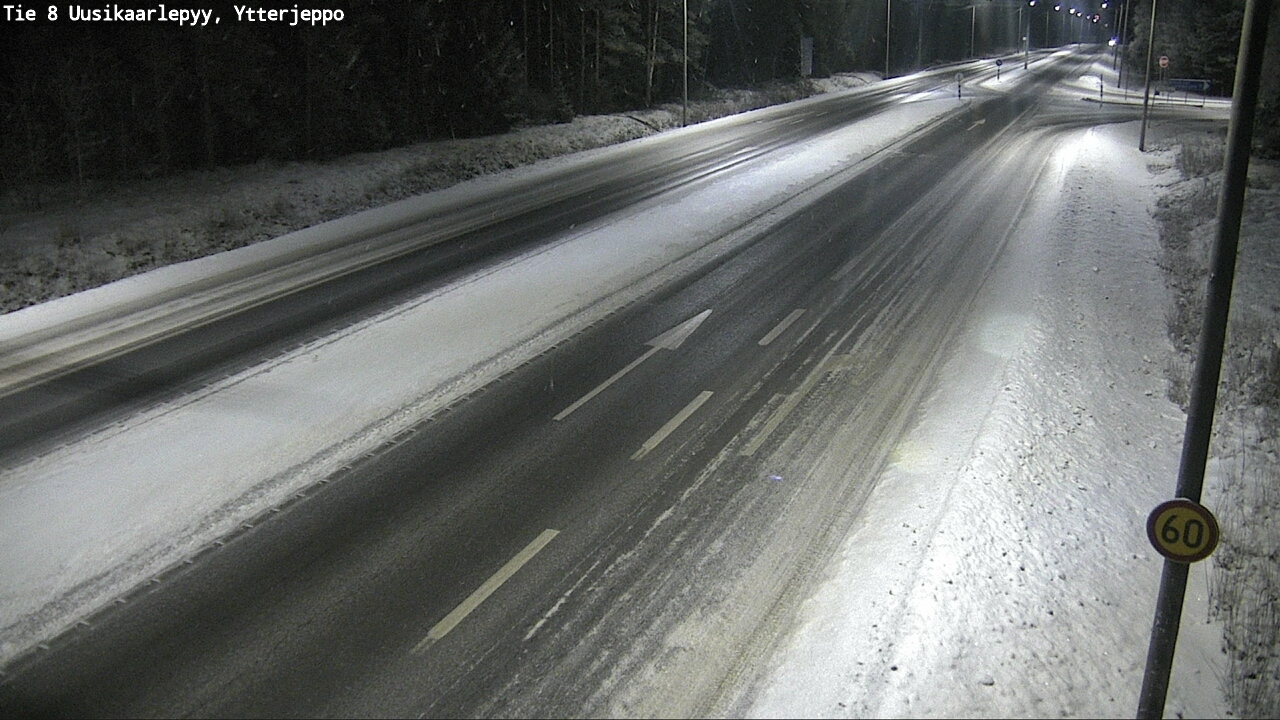 Kelikamerat Kuva Tie 8 Uusikaarlepyy, Ytterjeppo, Uusikaarlepyy, Pohjanmaa