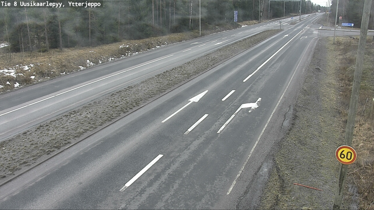 Kelikamerat Kuva Tie 8 Uusikaarlepyy, Ytterjeppo, Uusikaarlepyy, Pohjanmaa