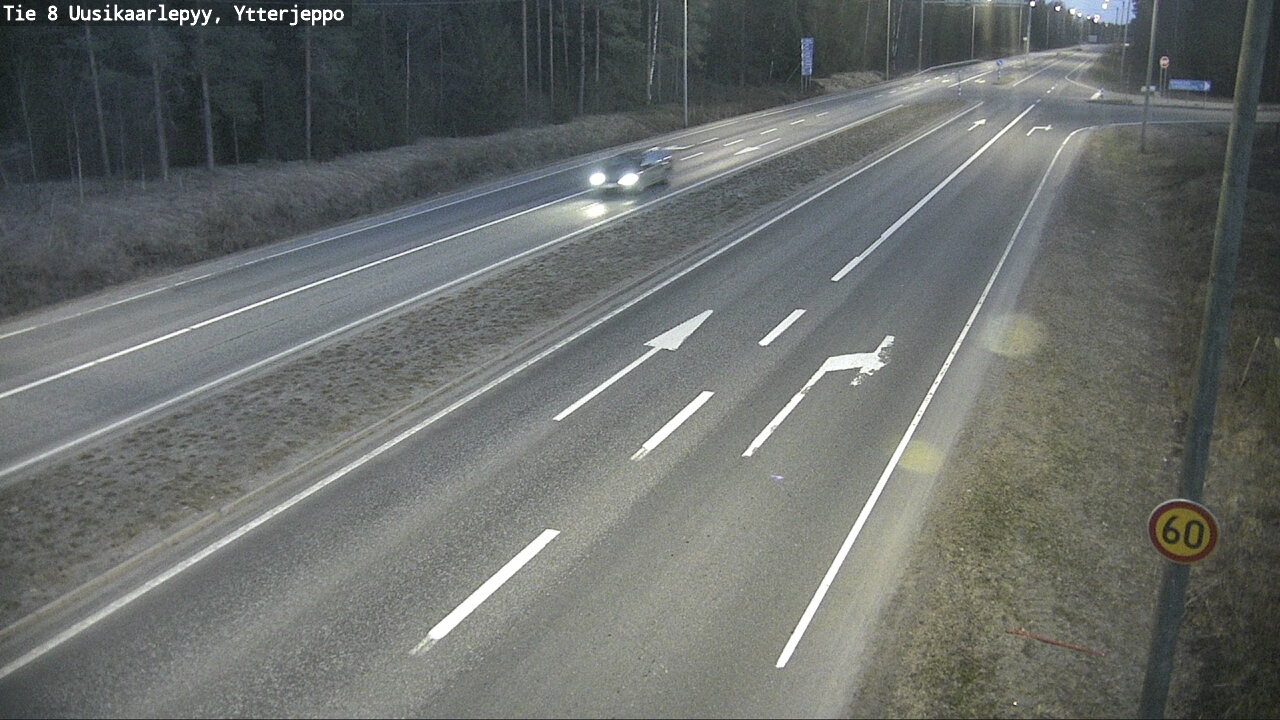 Kelikamerat Kuva Tie 8 Uusikaarlepyy, Ytterjeppo, Uusikaarlepyy, Pohjanmaa