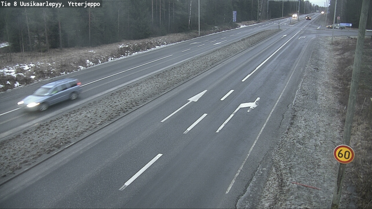 Kelikamerat Kuva Tie 8 Uusikaarlepyy, Ytterjeppo, Uusikaarlepyy, Pohjanmaa