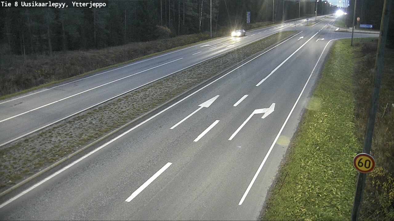 Kelikamerat Kuva Tie 8 Uusikaarlepyy, Ytterjeppo, Uusikaarlepyy, Pohjanmaa