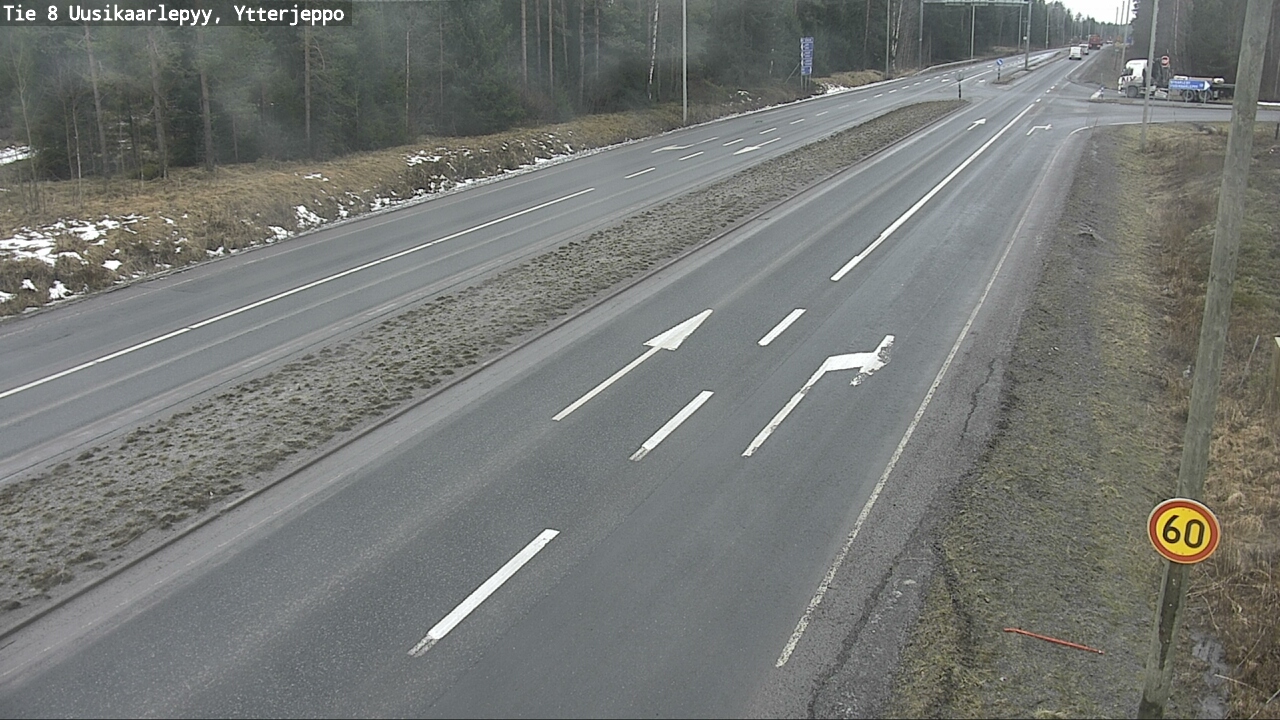 Kelikamerat Kuva Tie 8 Uusikaarlepyy, Ytterjeppo, Uusikaarlepyy, Pohjanmaa