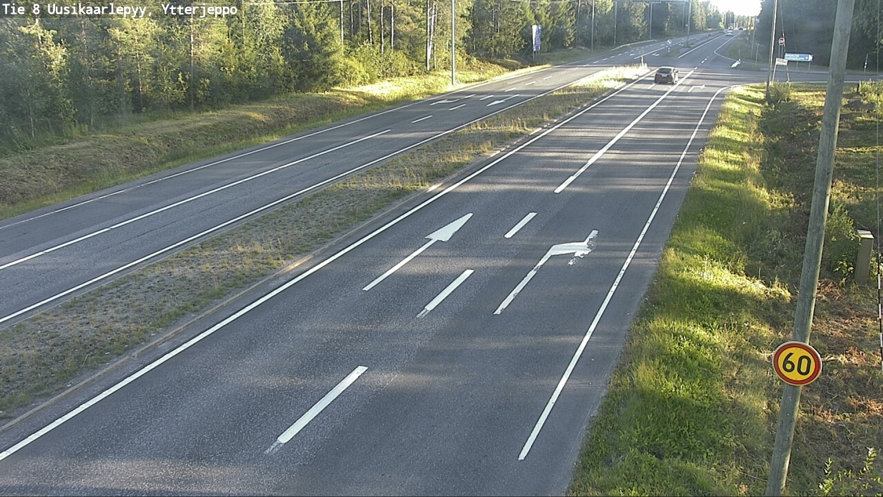 Kelikamerat Kuva Tie 8 Uusikaarlepyy, Ytterjeppo, Uusikaarlepyy, Pohjanmaa