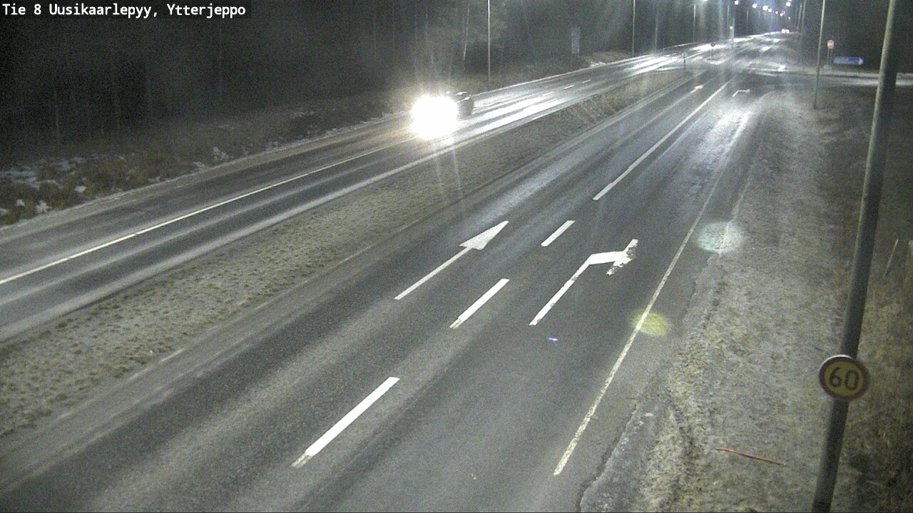 Kelikamerat Kuva Tie 8 Uusikaarlepyy, Ytterjeppo, Uusikaarlepyy, Pohjanmaa