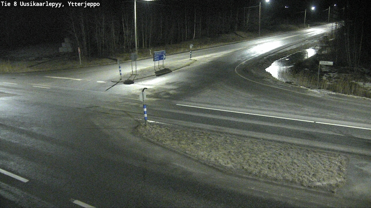 Kelikamerat Kuva Tie 8 Uusikaarlepyy, Ytterjeppo, Uusikaarlepyy, Pohjanmaa