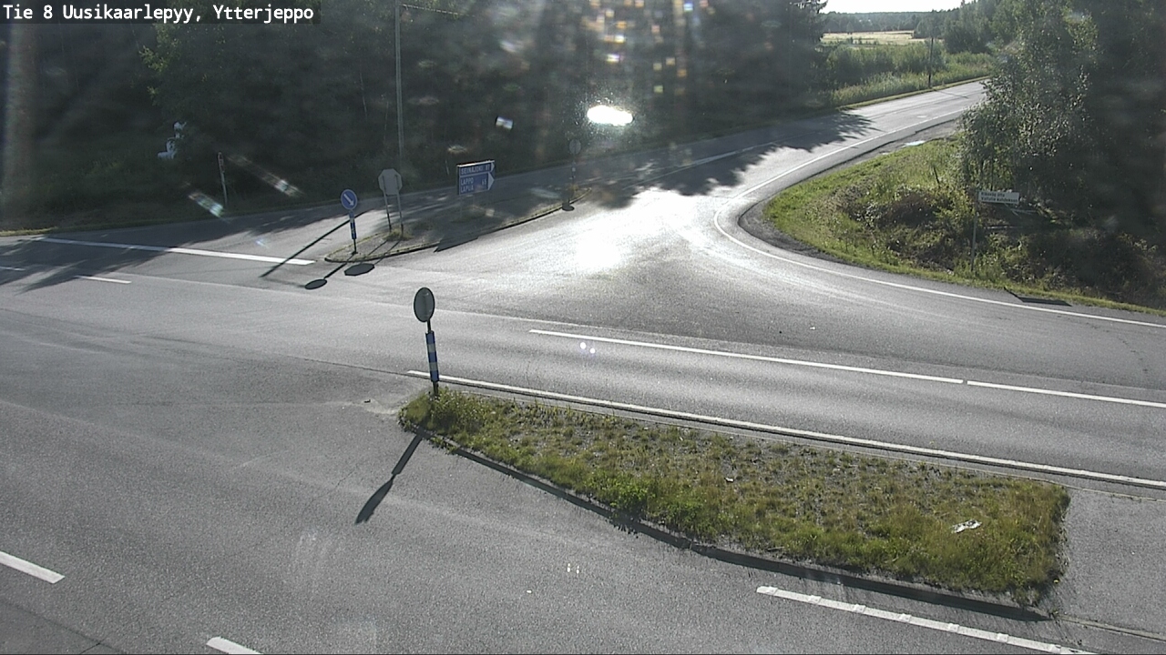 Kelikamerat Kuva Tie 8 Uusikaarlepyy, Ytterjeppo, Uusikaarlepyy, Pohjanmaa