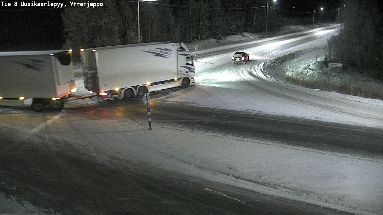 Kelikamerat Kuva Tie 8 Uusikaarlepyy, Ytterjeppo, Uusikaarlepyy, Pohjanmaa