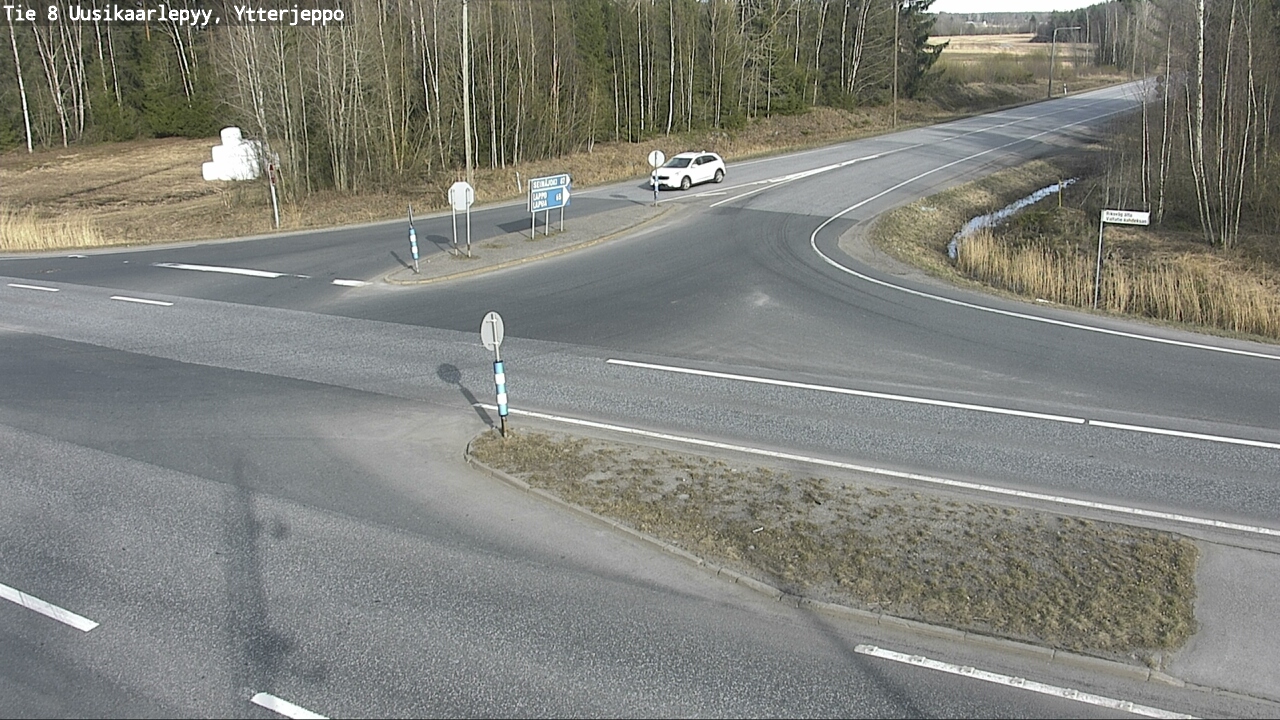 Weather Camera Image Väg 8 Nykarleby, Ytterjeppo, Uusikaarlepyy, Pohjanmaa