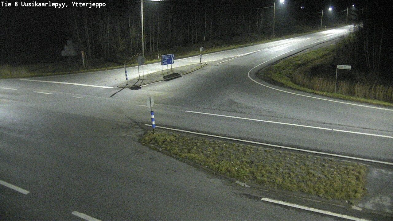 Kelikamerat Kuva Tie 8 Uusikaarlepyy, Ytterjeppo, Uusikaarlepyy, Pohjanmaa