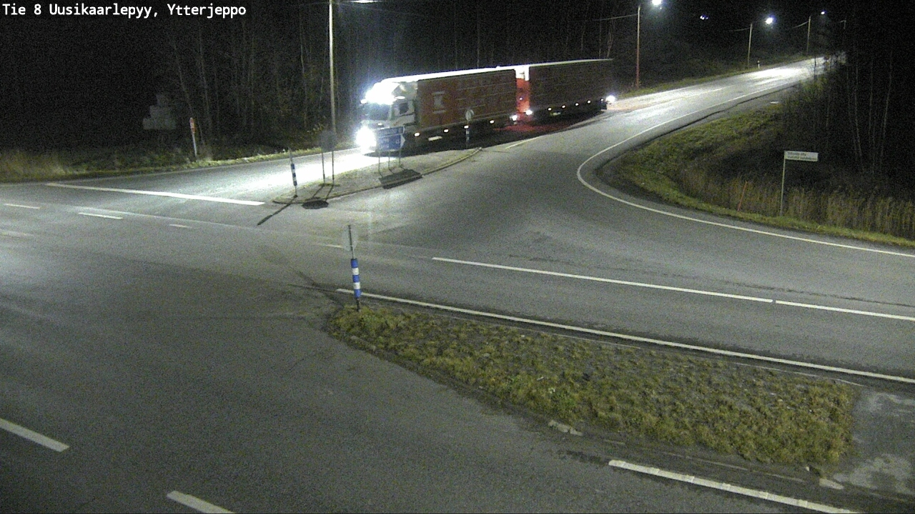 Kelikamerat Kuva Tie 8 Uusikaarlepyy, Ytterjeppo, Uusikaarlepyy, Pohjanmaa