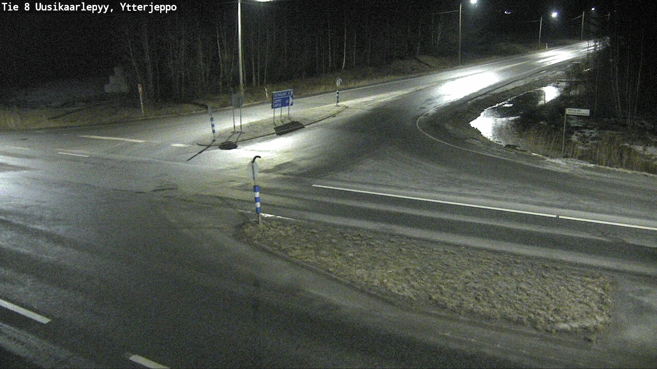 Kelikamerat Kuva Tie 8 Uusikaarlepyy, Ytterjeppo, Uusikaarlepyy, Pohjanmaa